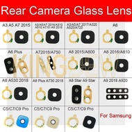 Back camera glass with adhesive glue for Samsung Galaxy a3 a5 A7 A310 A510 A710 A320 A520 A720 A750 
