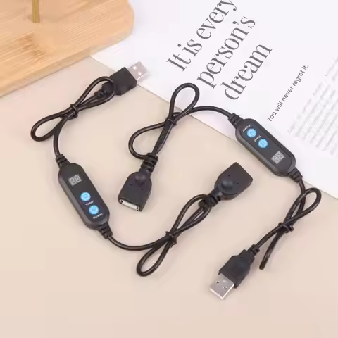 0.6 meters USB Countdown Timer Cord Digital Timer Switch Cable Auto Cutoff Connector Controller Time