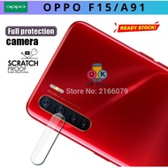 Oppo F15 Tempered Glass Camera Lens - TG Anti-Scratch OPPO A91 Camera Glass Rear Camera Protector
