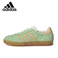 Adidas Original GAZELLE Light Green Sneakers Low Cut Indoor Women JQHU