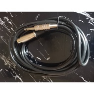 XLR(FEMALE) TO 6.35MM MONO JACK CABLE