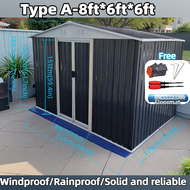 Outdoor Garden Shed Cabinet Outdoor garden Storage metal shed large backyard storage setor laman Bes