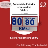 STICKER KILOMETER 80/90 & 70/80