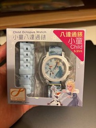 全新 Frozen Elsa Olaf 小童 八達通手錶 Child Octopus Watch 迪士尼 Disney 八達通錶 魔雪奇緣