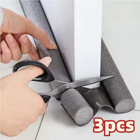 Dedicated Door Bottom Sealing Strip Under Door Draft Stopper Wind Noise Acustic Foam Blocker Insects