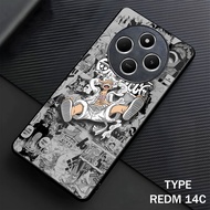 [M04] Redmi 14C Glitter Softcase - Redmi 14C Glass Case - Redmi 14C Glass Case - Redmi 14C Glossy Ca