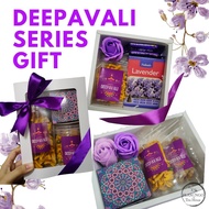 Deepavali Gift Box with  Mix Muruku & Cookies & Candle, Gift For Diwali, Deepavali Corporate Gift, D