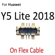 ตัวเชื่อมต่อ FPC 2ชิ้น/ล็อตคลิปที่ยึดแบตเตอรี่สำหรับ HuaWei Y5 Lite Y6 Pro Prime 2017 2018 2019บนเมนบอร์ดแบบเฟล็กซ์สายเคเบิล
