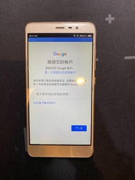 售二手紅米 NOTE 3 有GOOGLE鎖 , 尾插接觸不良,當零件機賣