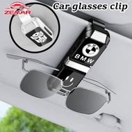 BMW Car Glasses Holder Glasses Double Clip Car Sunglasses Clip Sun Visor Eyeglasses Holder Universal