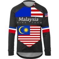 CBOX 2020 New The Malaysia National Clothing Men Shirt Team Jersey Cycling Jersey Clothing Men Long Sleeve Shirt Mtb Jersey Enduro Jersey Tees