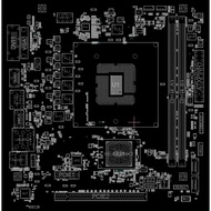 Boardview Asrock H470M-HDV H470M HDV circuit diagram for repairmen