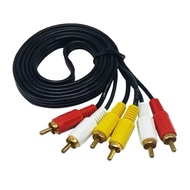 3 in 3 AV-003 1.5M RCA Jack Aux Cable Audio Speaker DVD/ 3 to 3 TV/