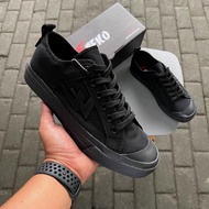 ORIGINAL Sepatu  Aekoshoes Two Years Full Black ( Size 36 - 44 )