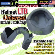 LTD Helmet Padding Replacement XDOT G518 G618 LTD / X-DOT / ONZA / LASER / MVSTAR / TSR / SWAM / AKI