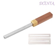 DCENTA เพชรกีตาร์ Fret File กีตาร์ Fret Dressing File Extra Narrow แคบขนาดกลางกว้าง 4 ขอบ 2 ชิ้น Fre