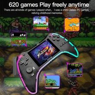New P6 Portable Game Console With 3D Joystick, Built-In 620 Classic Games, Retro PSP Handheld Game P