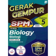 SASBADI GERAK GEMPUR SPM BIOLOGI / BIOLOGY TINGKATAN 5 KSSM - 9789837733848