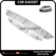 Toyota Vios Aluminium Grill Set Lower Bumper Grille Gill Insert For Vios NCP150 (2013-2018) 3rd Gen 