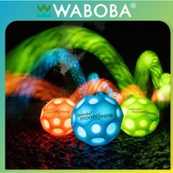 [WABOBA] Moonshine Light-up Bouncy Ball | LED High Bounce Moon Ball