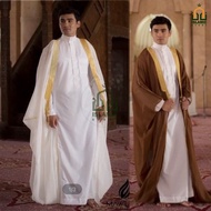 Arabian royal Saudi arab Bisht wear Mashaleh Ghutra full set