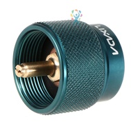 Lixada LPG Canister Head Adapter 1L Outdoor Camping Propane Small Tank Input EN417 Lindal Valve Outp