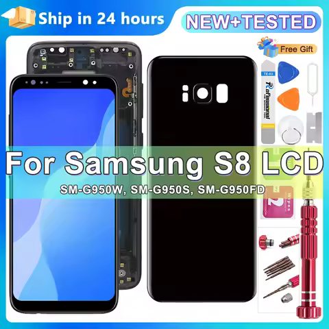 100% Tested S8 TFT LCD For Samsung Galaxy S8 G950 SM-G950FD Lcd Display Touch Screen Digitizer Assem