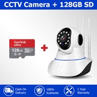 กล้องวงจรปิด360 wifi กล้องวงจรไรสาย5g กล้องวงจรปิดดูผ่านมือถือv380 Pro มองเห็นในที่มืด มีไมค์และลำโพ