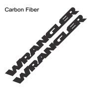 2PCS Car Hood Cover Engine Stickers For Jeep Wrangler JK JL TJ YJ Unlimited Sahara DIY Tuning Access