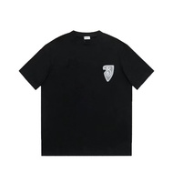 Baju-T Bercetak Lelaki dan Wanita Atasan Lengan Pendek T-Shirt Tinggi Longgar T-Shirt Jenama Trendi 