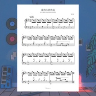 🎹 DOREMI_CO 🎼 周董超火最新歌曲 最伟大的作品 完整演奏版 🎩 Greatest Works of Art Piano Sheet Music Jay Chou