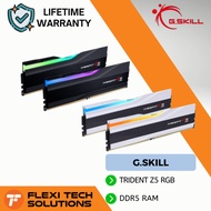 Flexi Tech G.SKILL Trident Z5 RGB DDR5-6000MHZ 1.40V 64GB / 32GB Intel XMP - Black & White