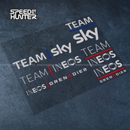 / | Team sky ineos grenadier sky Hercules Bicycle Frame Body Decoration Sticker
