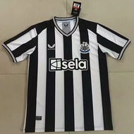 New 23-24 Newcastle home football jersey adult short-sleeved men's football jersey custom quick-drying breathable football jersey
