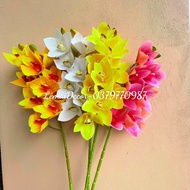 Fake Orchids - Rubber Orchids, Decorative Fake Flowers
