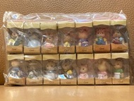 2006 Epoch Sylvanian Families 森林家族 迷你公仔x14