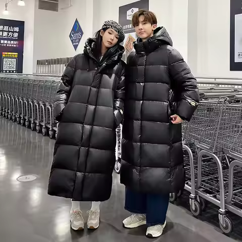 Canada Fashion Women's Winter Down Jacket For Men White Goose Down Coats Jackets Parka Woman Clothes