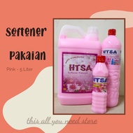 Htsa PINK Clothes Softener/Deodorizer/Fabric Softener 5 Liter