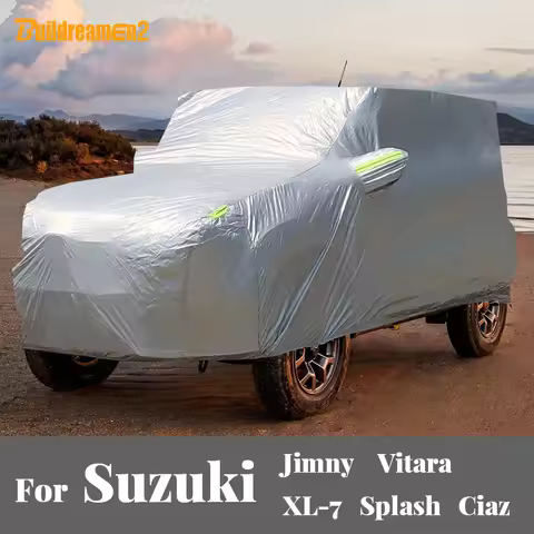 Full Car Cover Outdoor Anti-UV Sun Snow Rain Resistant Auto Cover Windproof For Suzuki Jimny Vitara 