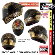 SUOMY S1-XR GP PECCO WORLD CHAMPION 2023 LIMITED EDITION (ONLY CLEAR VISOR)