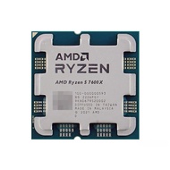 New R5 Ryzen 5 7600X Desktop CPU Processor 6 Cores 12 Threads 105W TDP Socket AM5 with boxs Tray chi