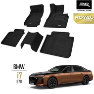 3D ROYAL Car Mat BMW i7 G70 Electric [2023 - Present]