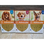 Elanco Bayer Advocate For Dog (3 tubes)