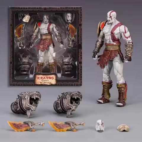 Anime Neca God Of War Ghost Of Sparta Kratos Action Figures 18cm PVC Movable Collection Ultimate Kra