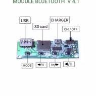 Kit Modul Speaker Bluetooth+Mp3+ Fm Radio/Pcb Drive Speaker Bkuetooth