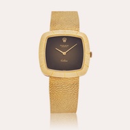 Rolex Reference 3830 J Cellini | A yellow gold cushion shaped bracelet watch, Circa 1971