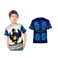 PACIFIC RIM Custom Fullprint Children's T-Shirt for Boys and Girls 1-12 Years