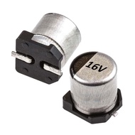 16V SMD Aluminum Capacitor Pin