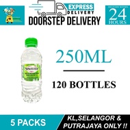 SPRITZER MINERAL WATER - 250ML X 24 BOTTLES (120 BOTTLES)