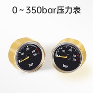 Luminous 8 Submarine Shock Resistant Pressure Gauge c02 Threaded g1m10x1dideep350bar Movement Waterp